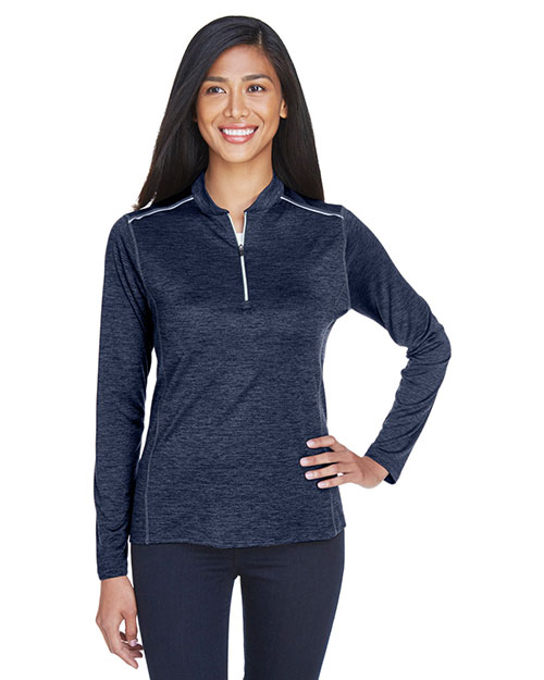 Ash City - Core 365 CE401W Women Kinetic Performance Quarter-Zip at GotApparel