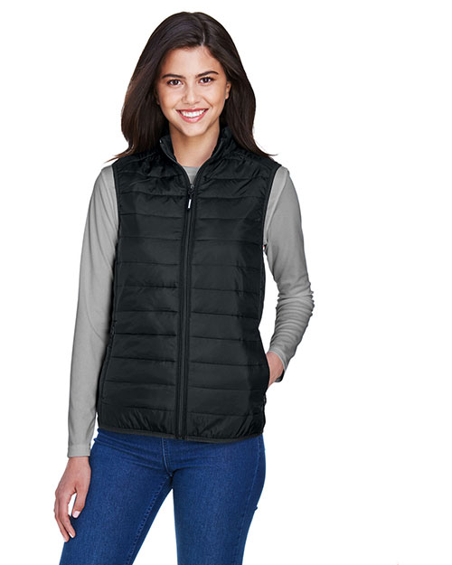 Ash City - Core 365 CE702W Women Prevail Packable Puffer Vest at GotApparel