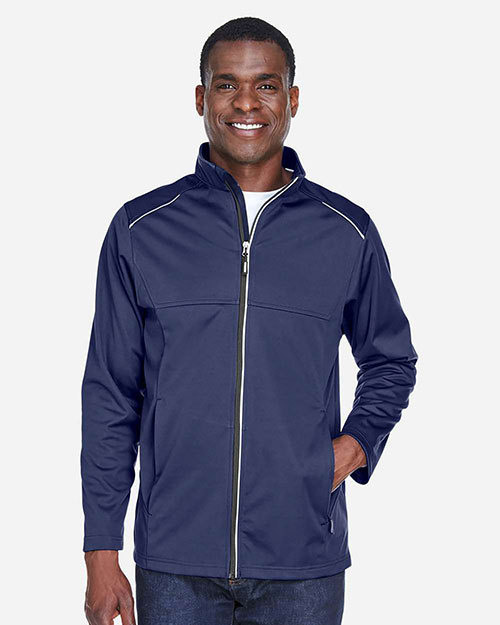 Core 365 CE708 Men Techno Lite Three-Layer Knit Tech-Shell at GotApparel