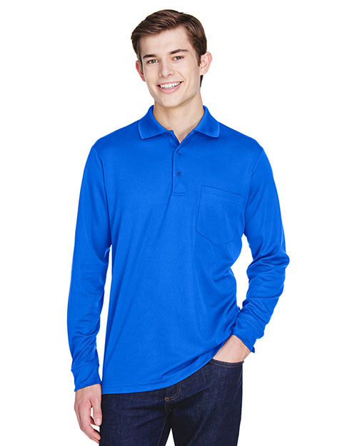 Core 365 88192P Men Pinnacle Performance Pique Polo With Pocket at GotApparel