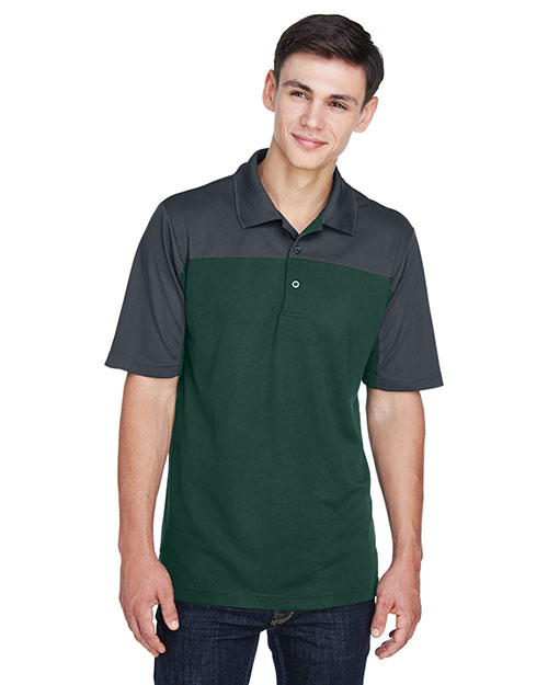 Core 365 CE101 Men Balance Colorblock Performance Pique Polo at GotApparel