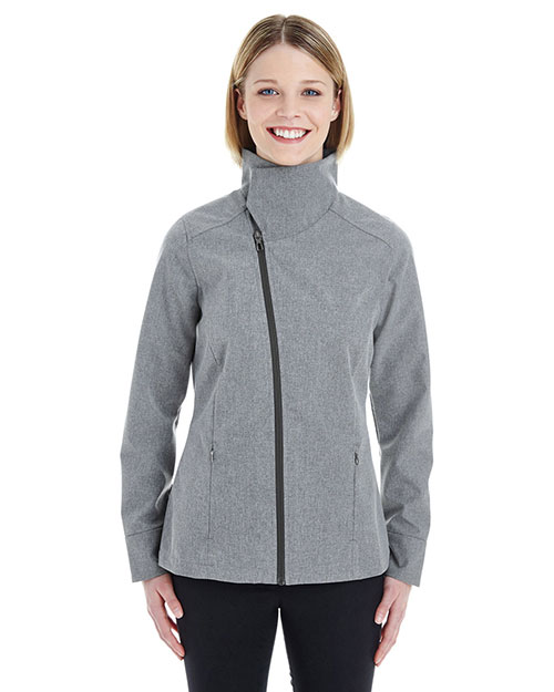 Ash City NE705W Women Edge Soft Shell Jacket With Convertible Collar at GotApparel