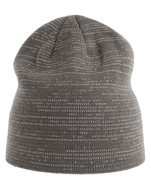 Atlantis Headwear SHINE  Sustainable Reflective Beanie at GotApparel