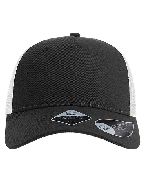 Atlantis Headwear ZION Sustainable Five-Panel Trucker Cap at GotApparel