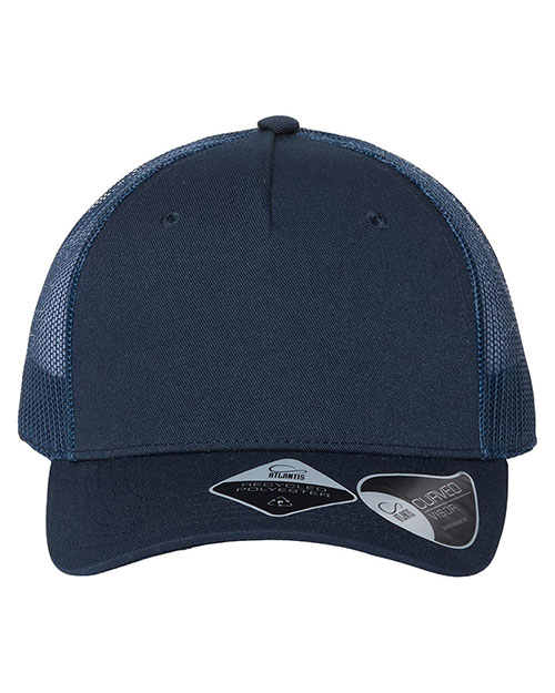 Atlantis Headwear ZION Sustainable Five-Panel Trucker Cap at GotApparel