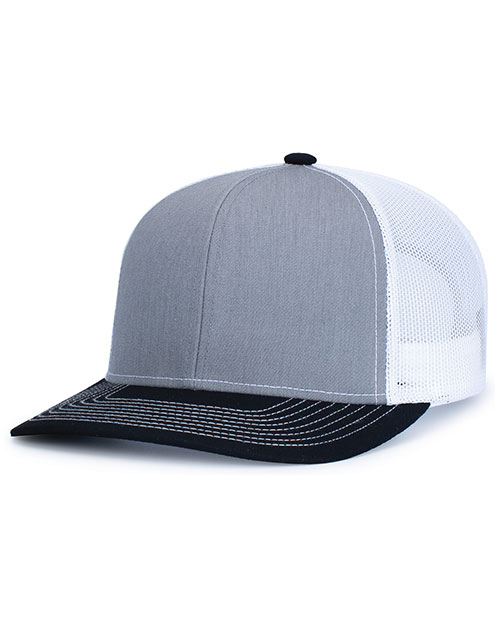 Pacific Headwear 104S  Contrast Stitch Trucker Snapback at GotApparel