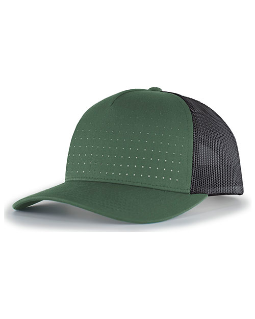 Augusta 105P Perforated 5-Panel Trucker Snapback Cap at GotApparel