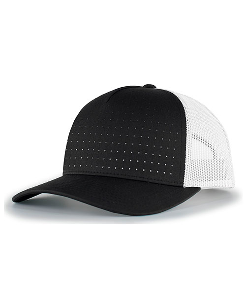 Augusta 105P  Perforated 5-Panel Trucker Snapback Cap at GotApparel