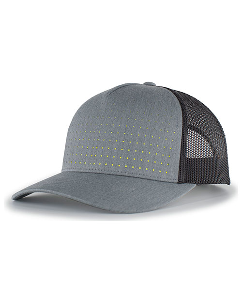 Augusta 105P  Perforated 5-Panel Trucker Snapback Cap at GotApparel