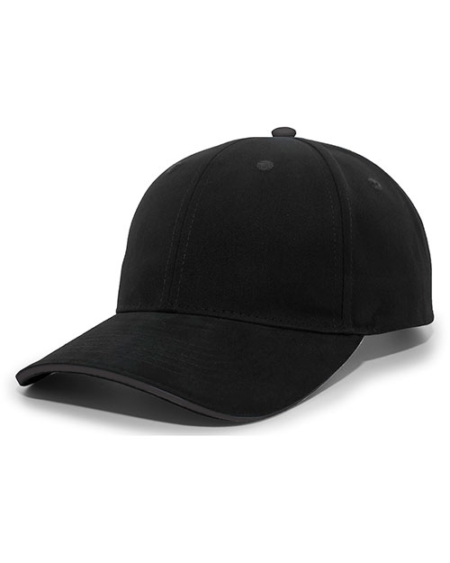 Augusta 121C Brushed Twill Cap With Sandwich Bill at GotApparel