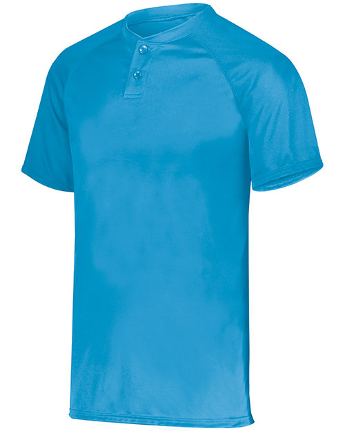 Augusta Sportswear 1565 Attain Wicking Two-Button Baseball Jersey at GotApparel