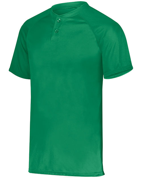 Augusta Sportswear 1565  Attain Wicking Two-Button Baseball Jersey at GotApparel