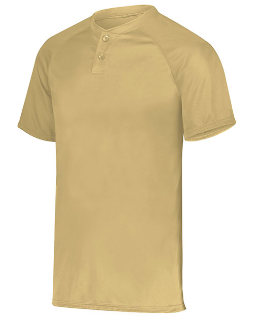 Augusta Sportswear 1565 Attain Wicking Two-Button Baseball Jersey at GotApparel