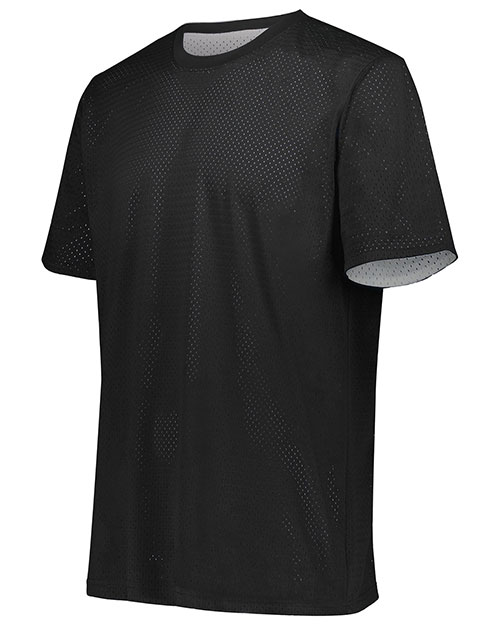 Augusta 1602 Men Short Sleeve Mesh Reversible Jersey at GotApparel