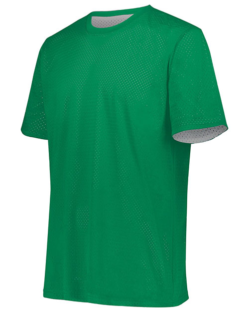 Augusta 1602 Men Short Sleeve Mesh Reversible Jersey at GotApparel