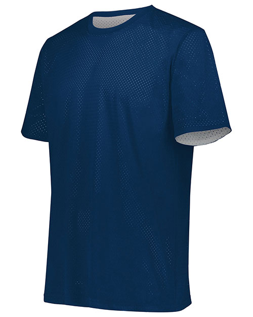 Augusta 1602 Men Short Sleeve Mesh Reversible Jersey at GotApparel