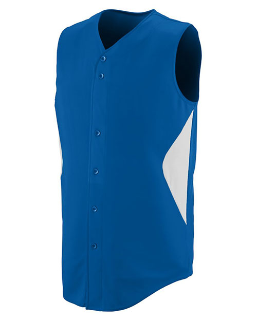 Augusta 1653 Boys Sleeveless Wheel House Jersey at GotApparel