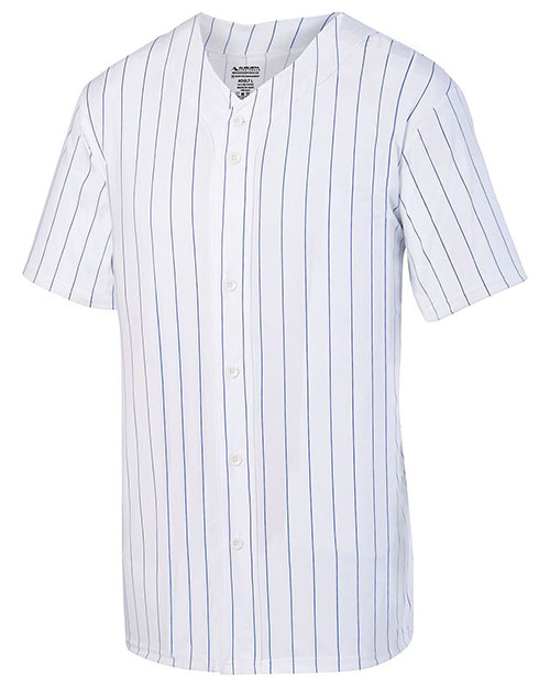 Augusta Sportswear 1686  Youth Pinstripe Full-Button Jersey at GotApparel