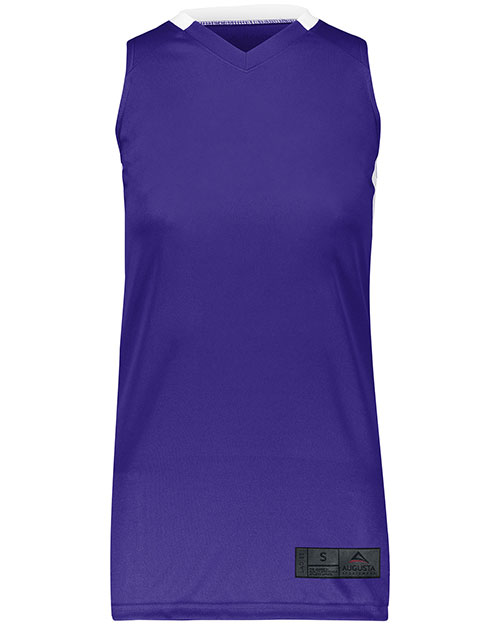 Augusta Sportswear 1732 Ladies Step-Back Basketball Jersey at GotApparel