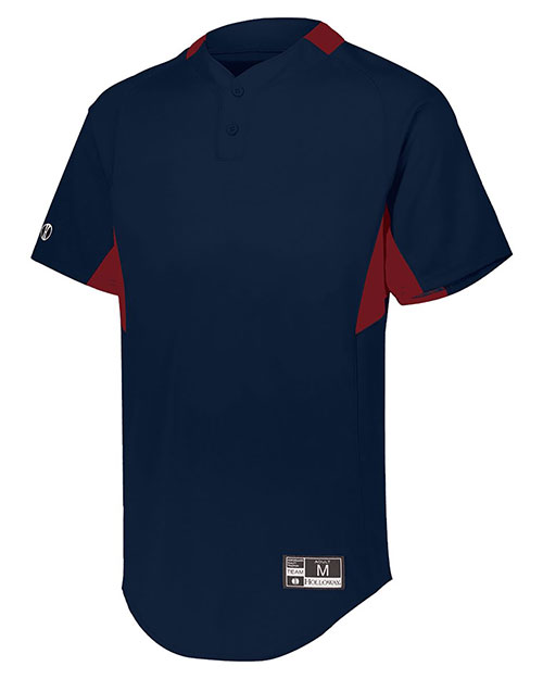 Augusta 221024 Men Game7 Two-Button Baseball Jersey at GotApparel