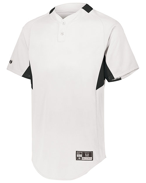 Augusta 221224 Boys Youth Game7 Two-Button Baseball Jersey at GotApparel