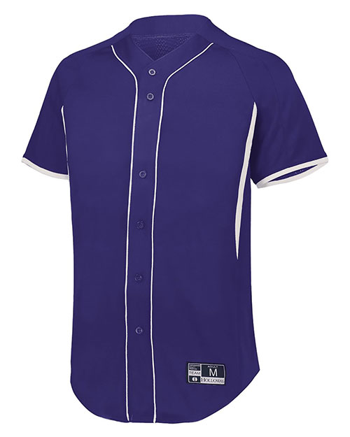 Augusta 221225 Boys Youth  Game7 Full-Button Baseball Jersey at GotApparel