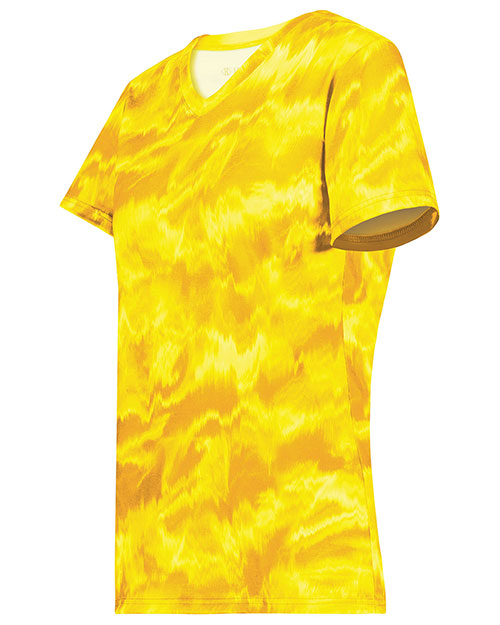 Augusta 222796 Women Stock Cotton-Toucha Poly Tee at GotApparel