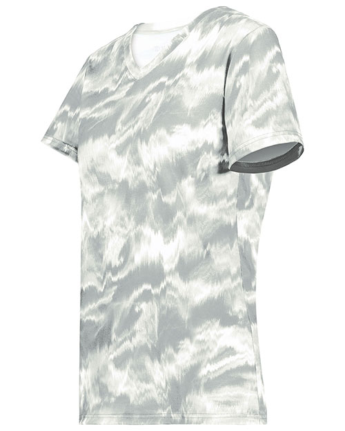 Augusta 222796 Women Stock Cotton-Toucha Poly Tee at GotApparel