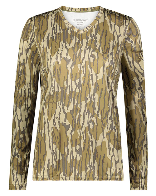 Augusta 222838 Women Ladies Mossy OakÂ® Momentum Long Sleeve Tee at GotApparel