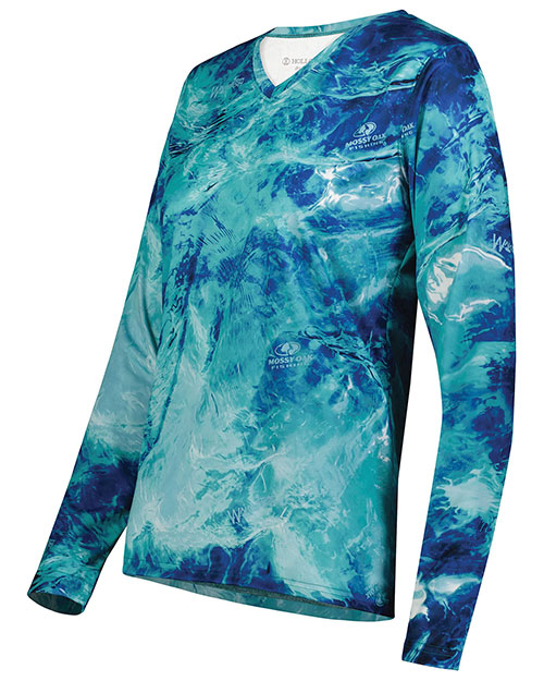 Augusta 222838 Women Ladies Mossy OakÂ® Momentum Long Sleeve Tee at GotApparel