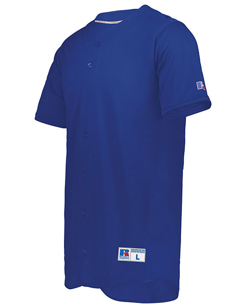 Augusta 235JMM Men Five Tool Full-Button Front Baseball Jersey at GotApparel