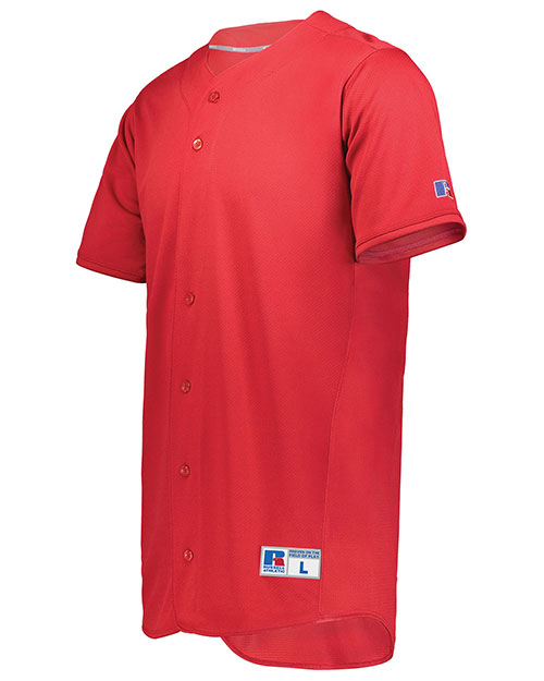 Augusta 235JMM Men Five Tool Full-Button Front Baseball Jersey at GotApparel
