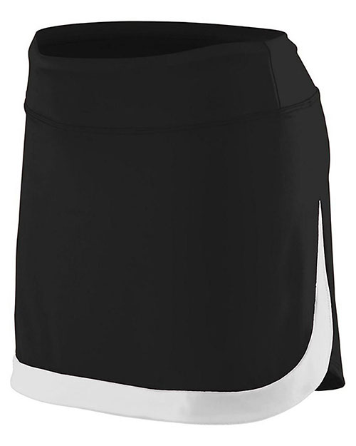 Augusta Sportswear 2411 Girls Action Color Block Skort at GotApparel