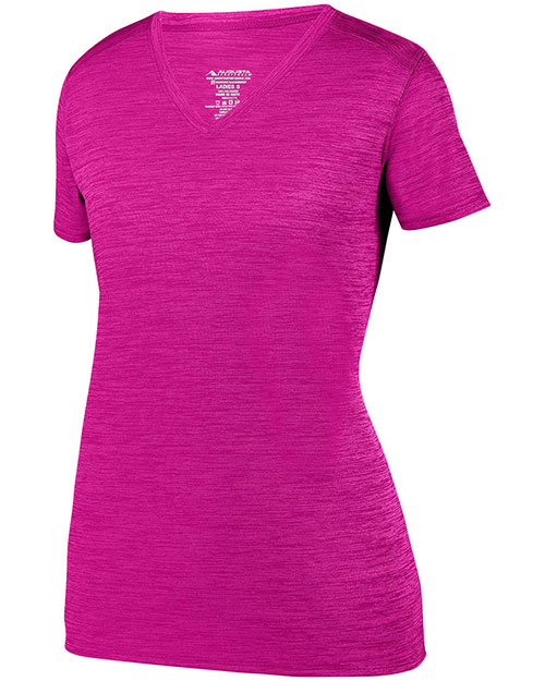 Augusta Sportswear 2902 Ladies Shadow Tonal Heather Training Tee at GotApparel