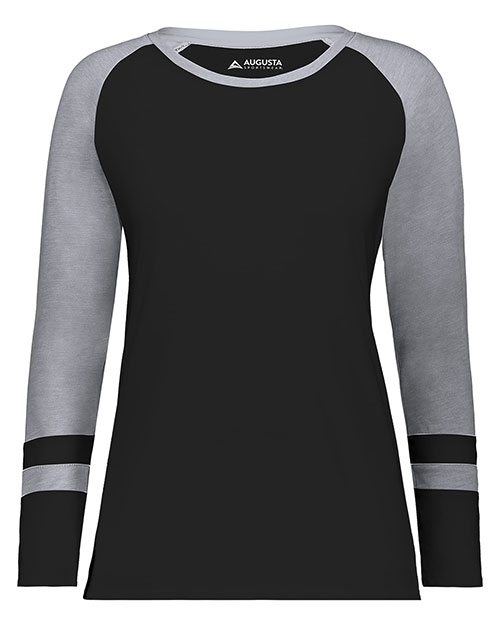 Augusta Sportswear 2918 Girls Fanatic 2.0 Long Sleeve Tee at GotApparel