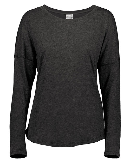 Augusta Sportswear 3077  Ladies Lux Tri-Blend Long Sleeve Tee at GotApparel