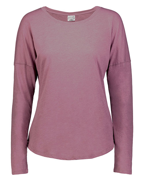 Augusta Sportswear 3077 Ladies Lux Tri-Blend Long Sleeve Tee at GotApparel