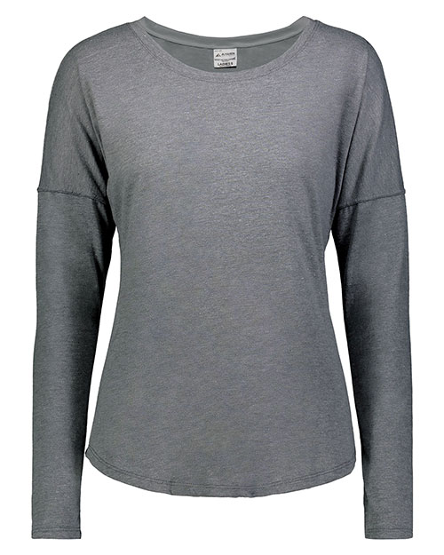 Augusta Sportswear 3077 Ladies Lux Tri-Blend Long Sleeve Tee at GotApparel