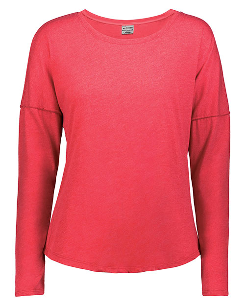 Augusta Sportswear 3077 Ladies Lux Tri-Blend Long Sleeve Tee at GotApparel