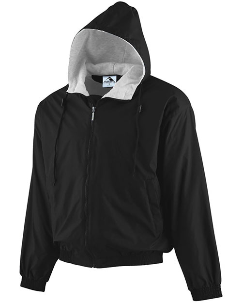 Augusta Sportswear 3280 Hooded Taffeta Jacket/Fleece Lined at GotApparel