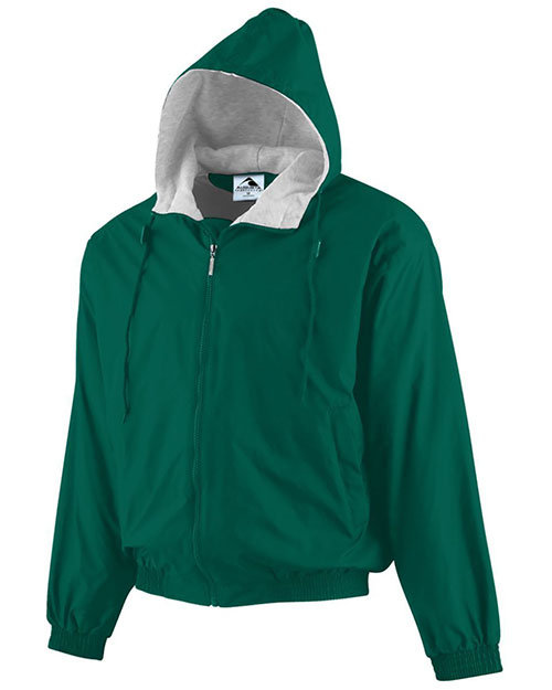 Augusta Sportswear 3281  Youth Hooded Taffeta Jacket/Fleece Lined at GotApparel