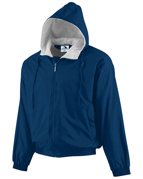 Augusta Sportswear 3281  Youth Hooded Taffeta Jacket/Fleece Lined at GotApparel