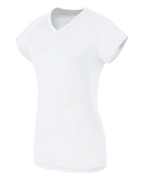 Augusta 342173 Girls Short Sleeve Solid Jersey at GotApparel
