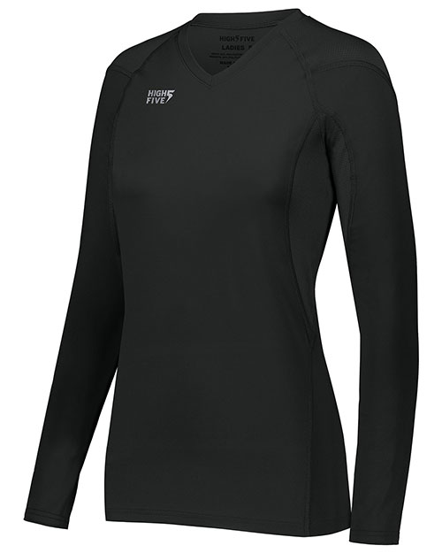Augusta 342213 Girls TruHit Long Sleeve Jersey at GotApparel