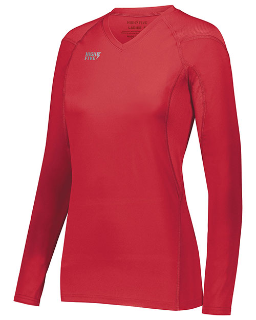 Augusta 342213 Girls TruHit Long Sleeve Jersey at GotApparel