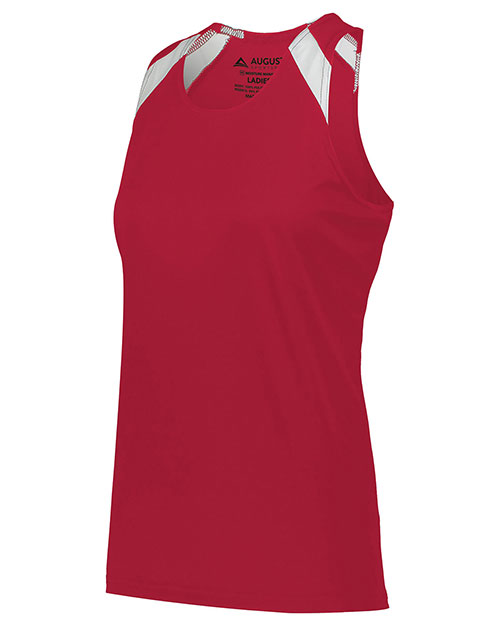 Augusta 348 Women Ladies Overspeed Track Jersey at GotApparel