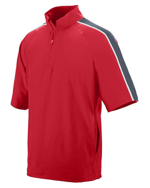 Augusta 3789 Boys Quantum Short Sleeve Pullover Water Resistant at GotApparel
