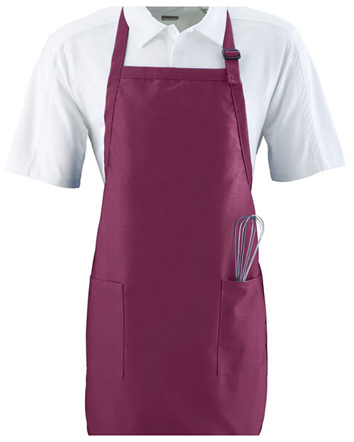 Augusta Sportswear 4350  Full Length Apron With Pockets at GotApparel