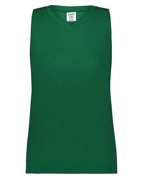 Augusta Sportswear 4795  Girls Attain Wicking Sleeveless Jersey at GotApparel