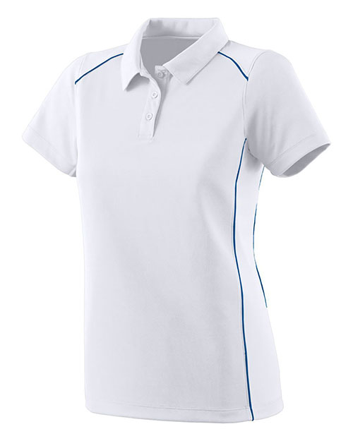 Augusta 5092 Women Winning Streak Coaching Sport Polo Shirt at GotApparel